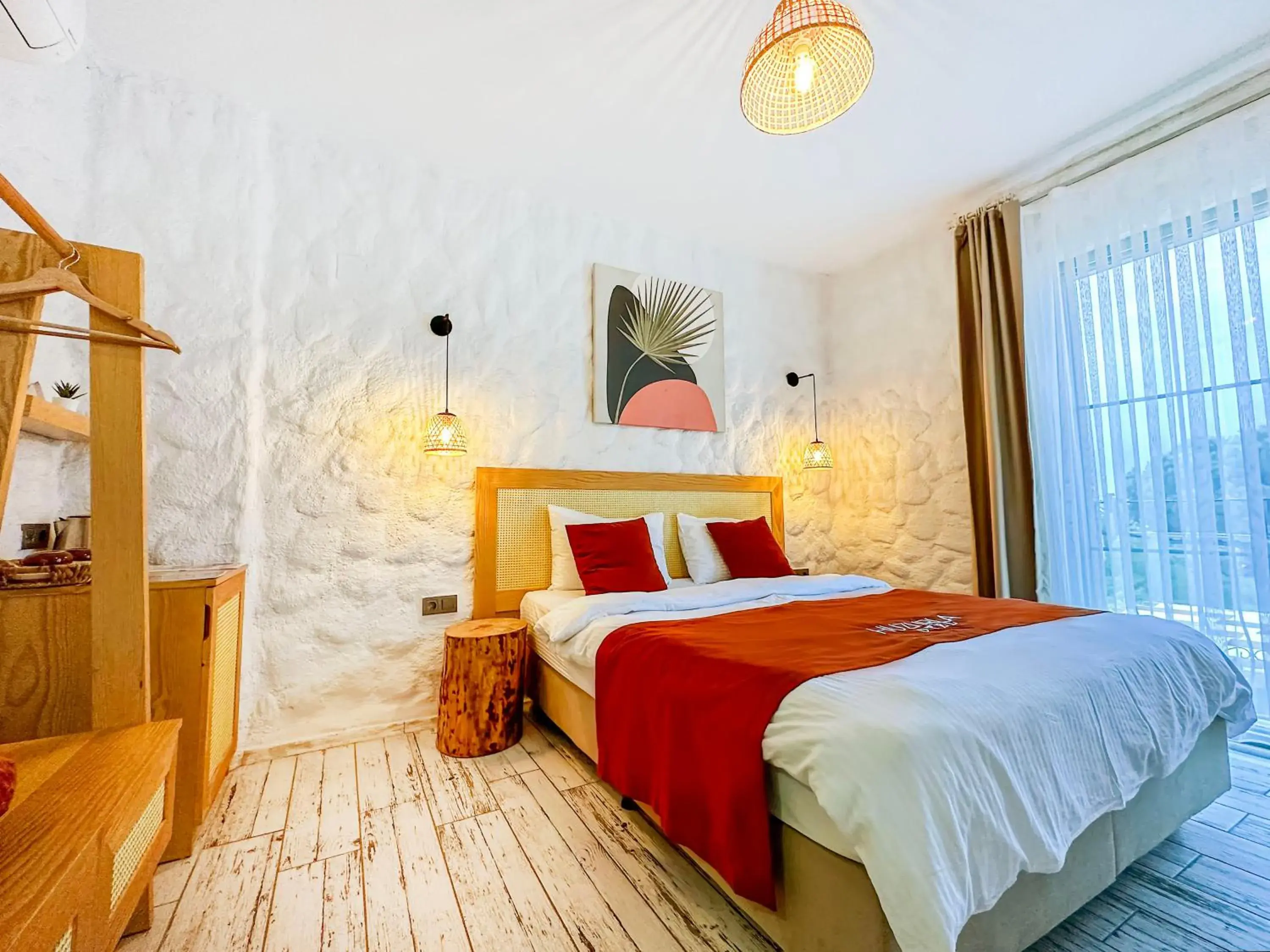 Bed in Huzurla otel